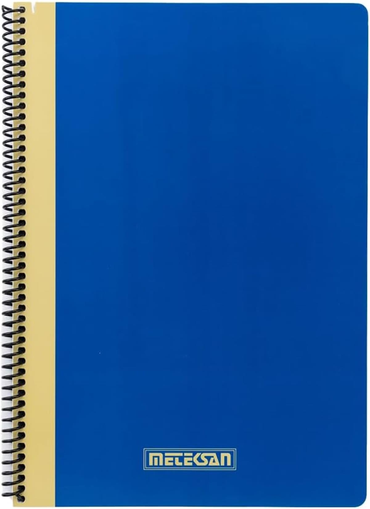 Meteksan Pruva Ofis Spiralli A4 Defter Çizgili 120 Yaprak Mavi