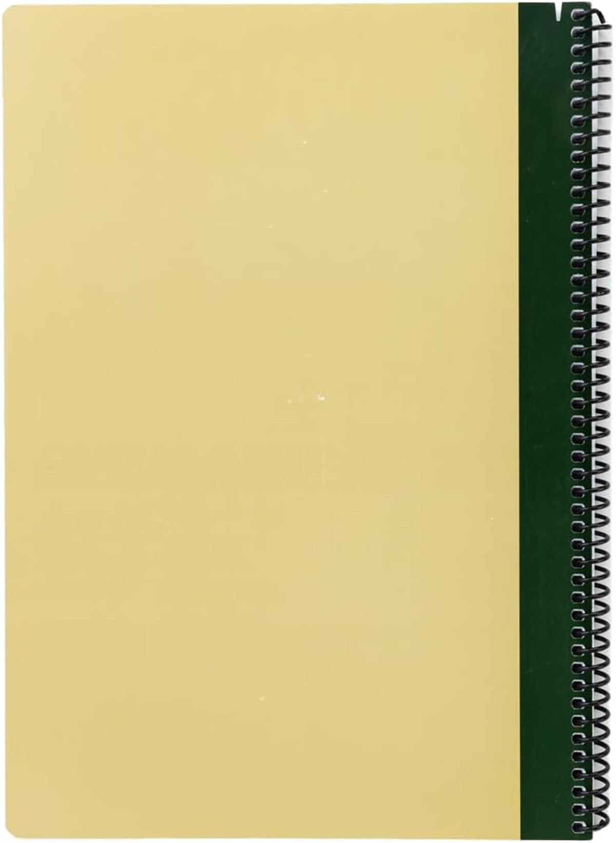 Meteksan Pruva Ofis Spiralli A4 Defter Çizgili 120 Yaprak Bej