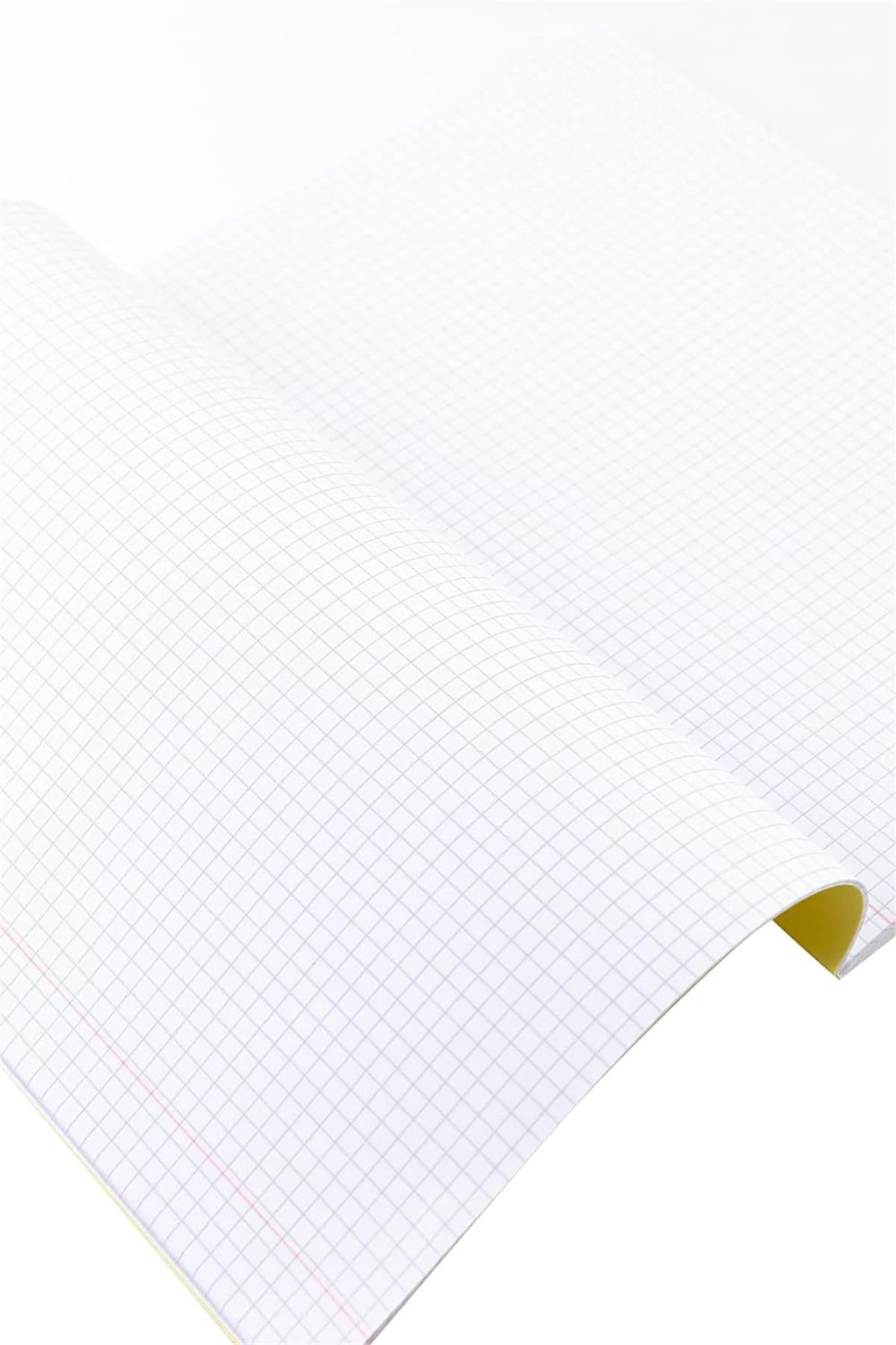 Meteksan Seren Pastel Pp Kapak A4 Defter Kareli 60 Yaprak Yeşil