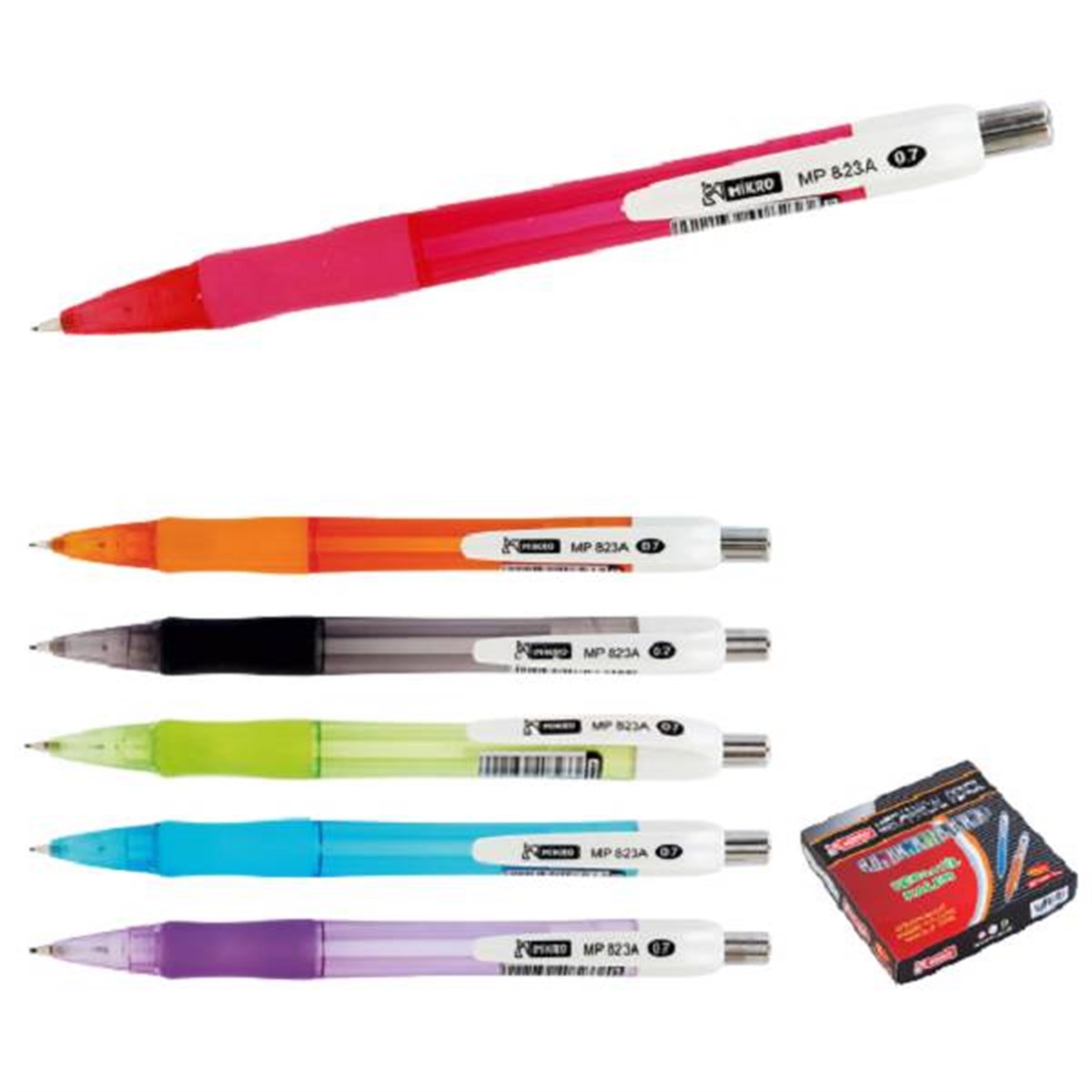 Mikro 823A-48 Versatil Kalem 0.7Mm  