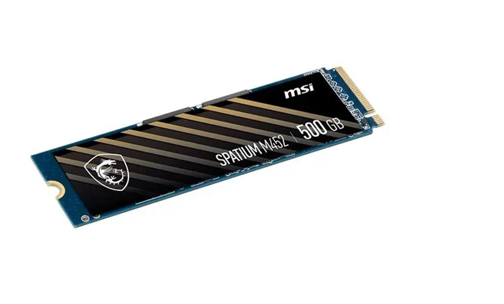 Msi 500GB Spatium M452 PCIe 4.0 NVMe M.2 (3600MB Okuma - 3100MB Yazma) Ssd Disk