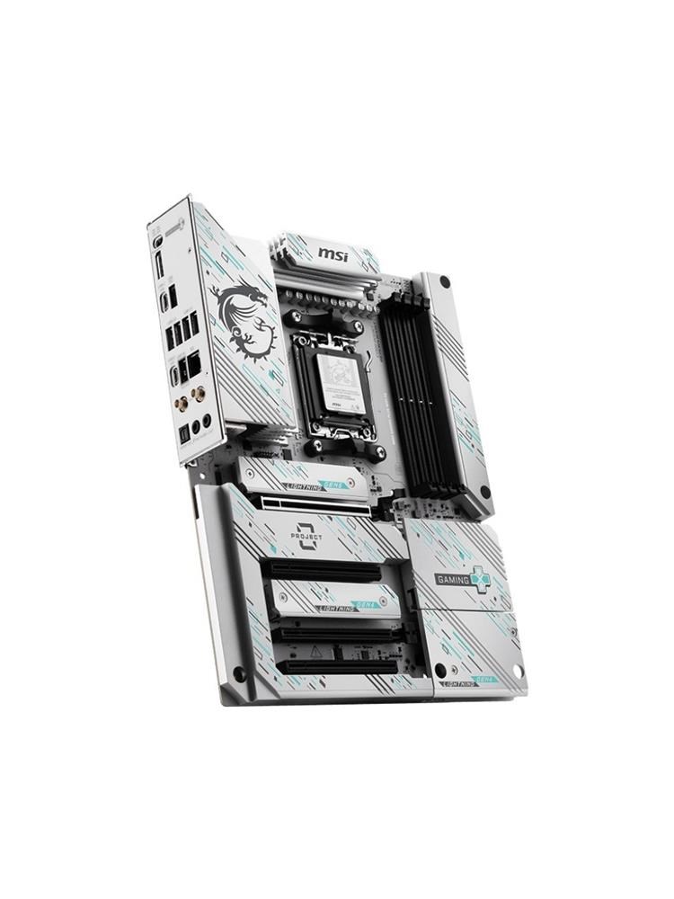 Msı B850 Gamıng Plus Wıfı Pz Am5 Ddr5 8200MHZ(OC) Dp 3x M.2 USB 10GBS 5g Lan Wı-Fı 7 Atx Anakart