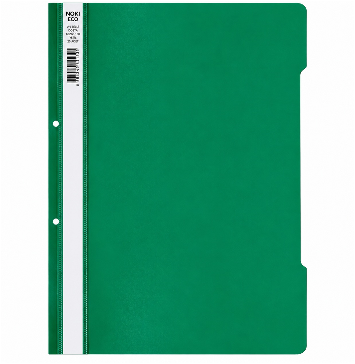 Noki 48288-160 Eco Telli Dosya Yesil 25Li
