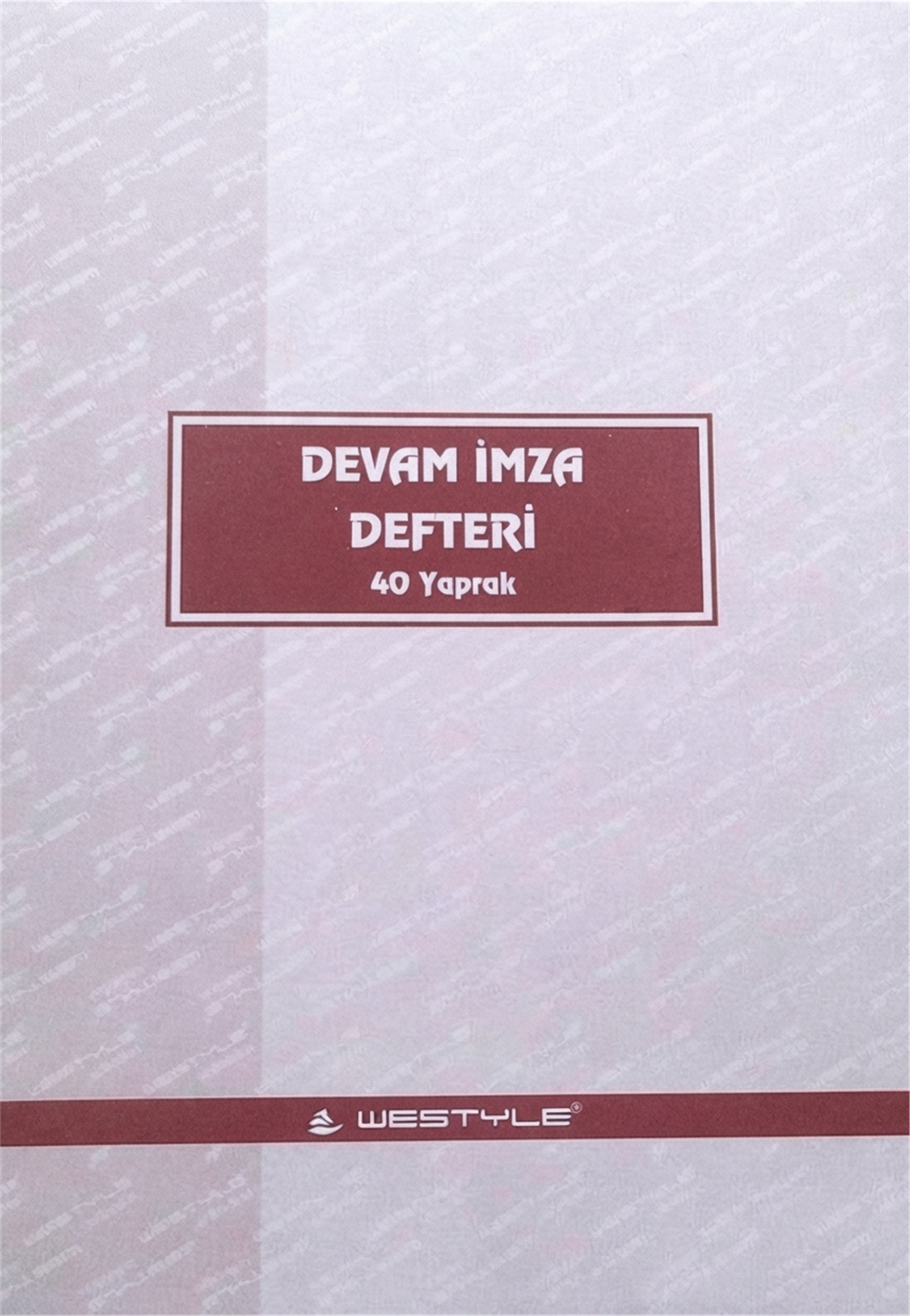 Özkan M0920 Devam Imza Defteri  40 Yaprak
