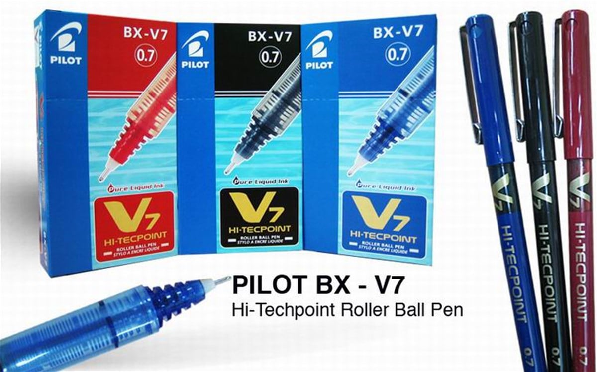 Pilot Bx-V7 Hi-Tecpoint Mavi Kalem