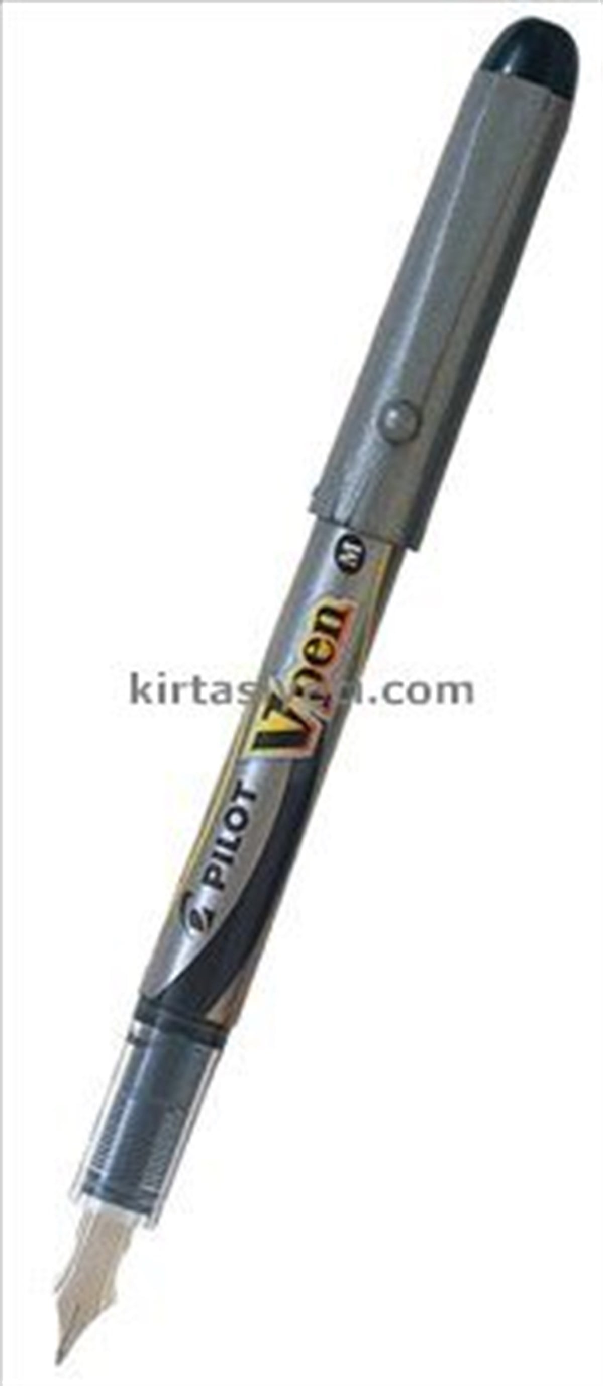 Pilot Svp-4M-B V-Pen Silver Dolmakalem Siyah