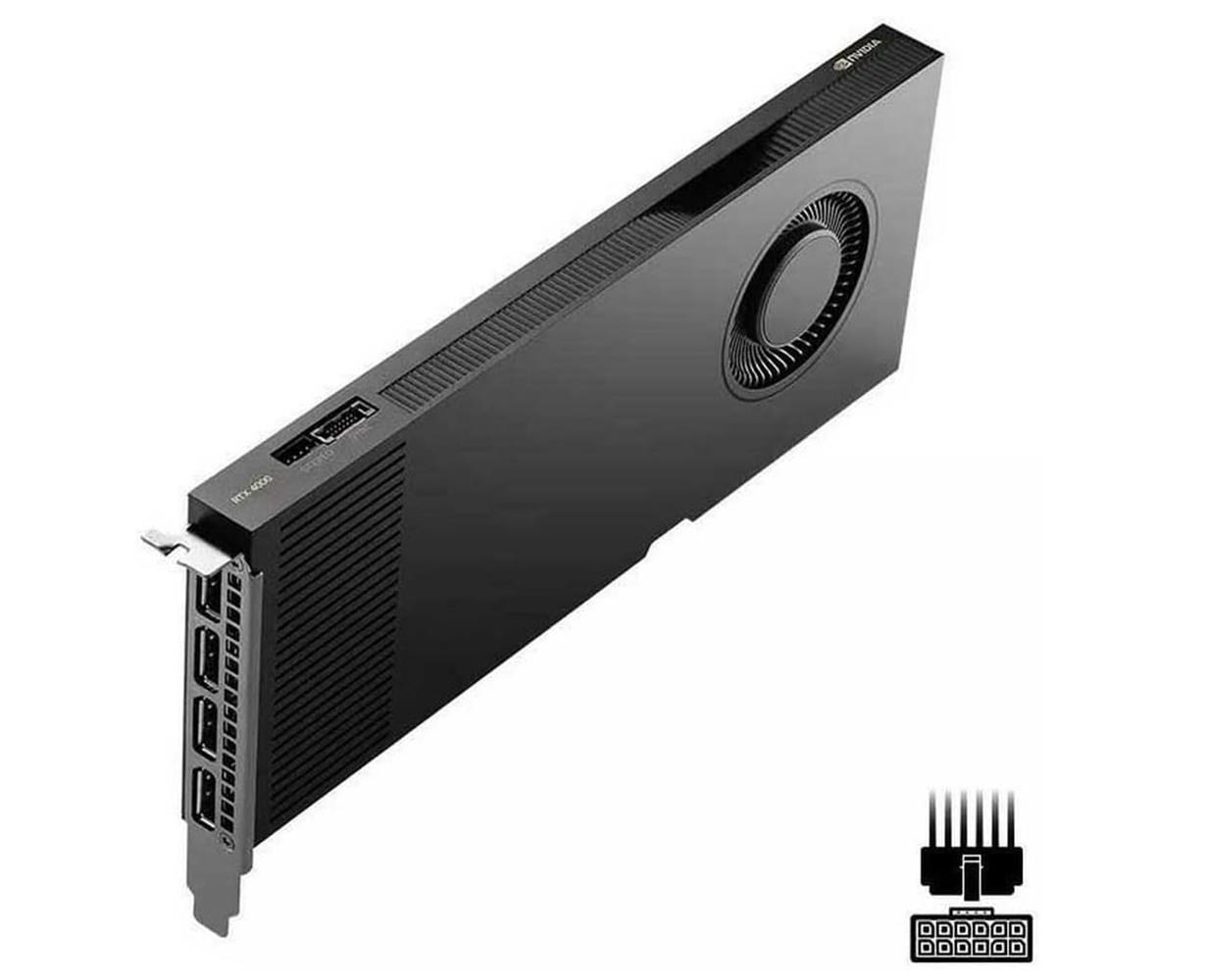 Pny Quadro RTX4000ADA Genaration 20GB GDDR6 160Bit 4xDP VCNRTX4000ADA-SB Ekran Kartı (Aksesuarsız)