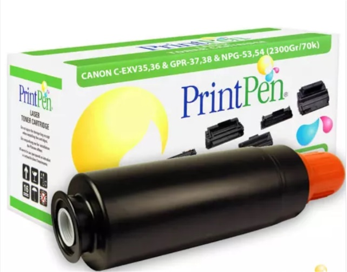PRINTPEN CANON C-EXV35,36 & GPR-37,38 & NPG-53,54 (2300Gr/70k)