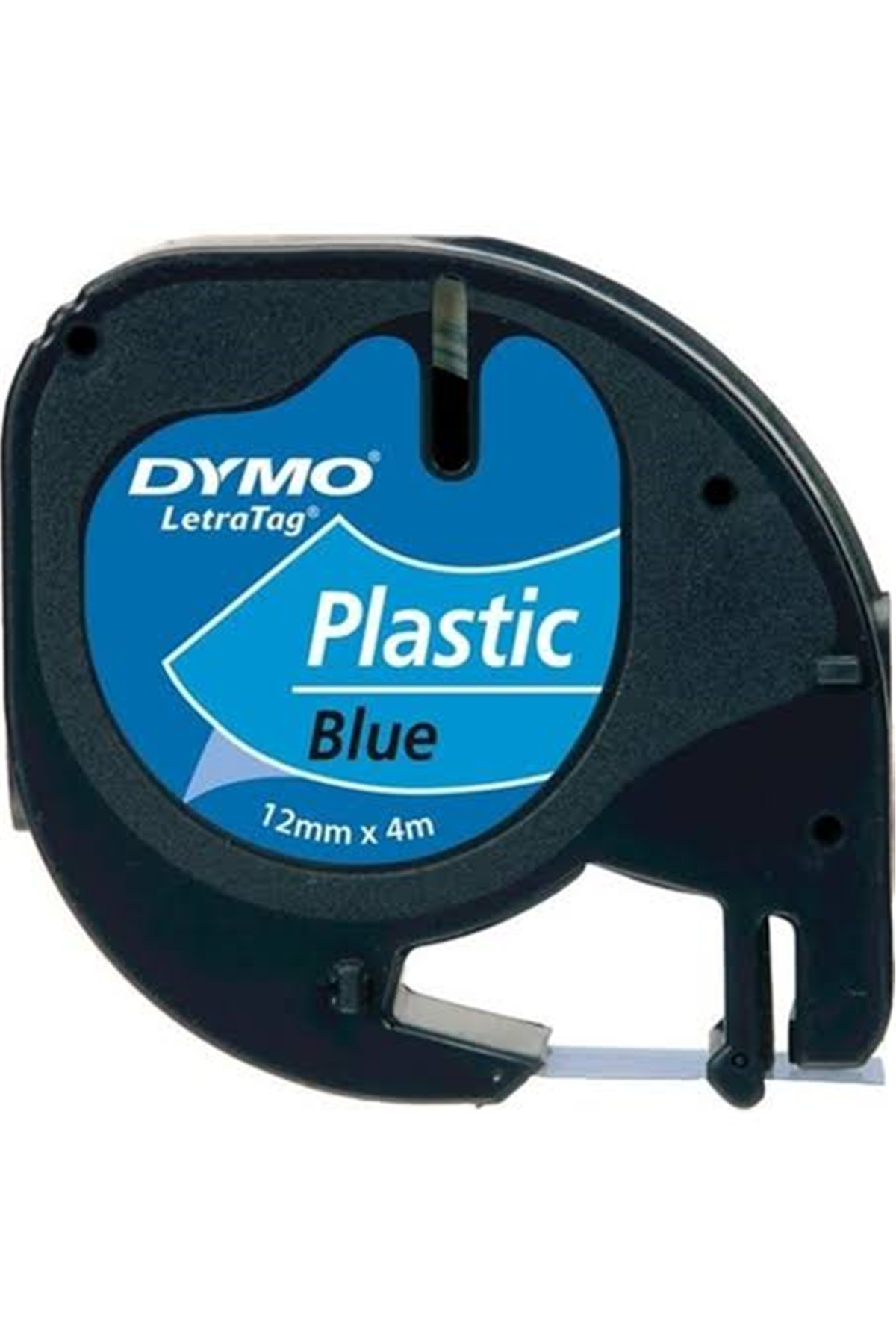 PRINTPEN DYMO LetraTag 59426 PLASTÝK MAVÝ ETÝKETE SÝYAH (S0721650) (12mm x 4M) 