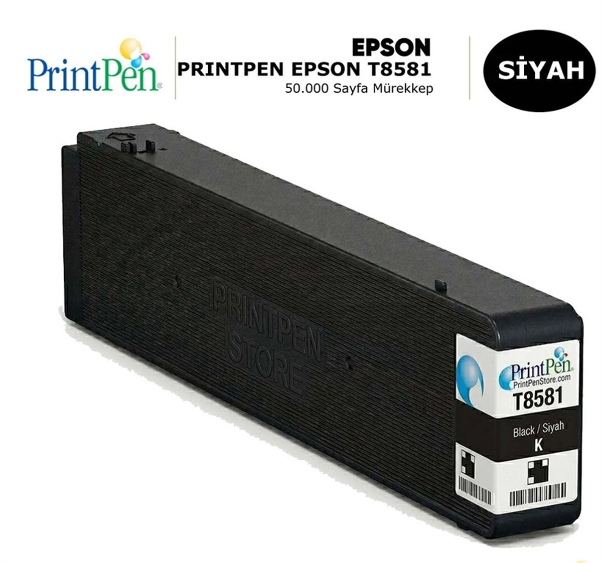 PRINTPEN EPSON T8581 (C13T858100) Black (50k)