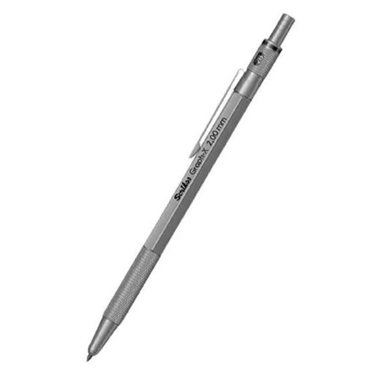 Scrikss Graph-X Metal Versatil 2.00 Mm Kursun Gri Seffaf Ambalaj