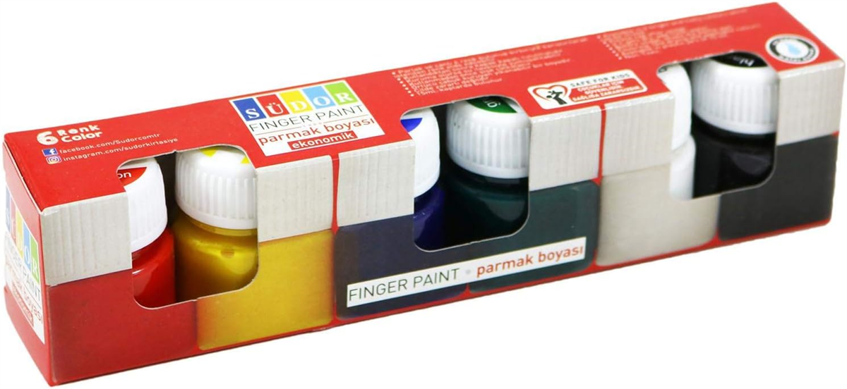 Südor Sd824 Parmak Boyasi Set 6X15 Ml Eko