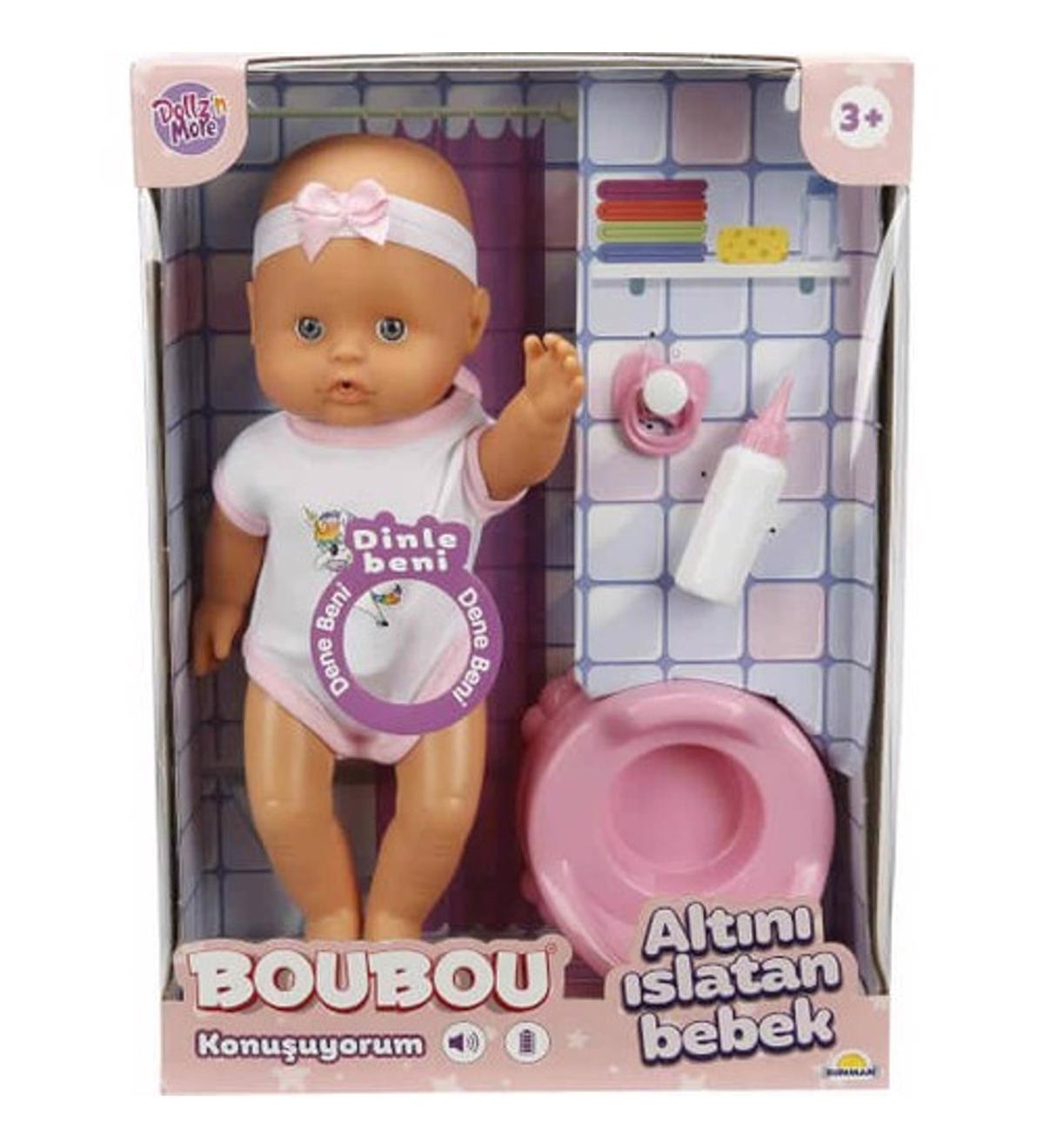 Sunman Boubou Altını Islatan Bebek 30 Cm 4 Sesli Aks.Büyük Kutu S02030121