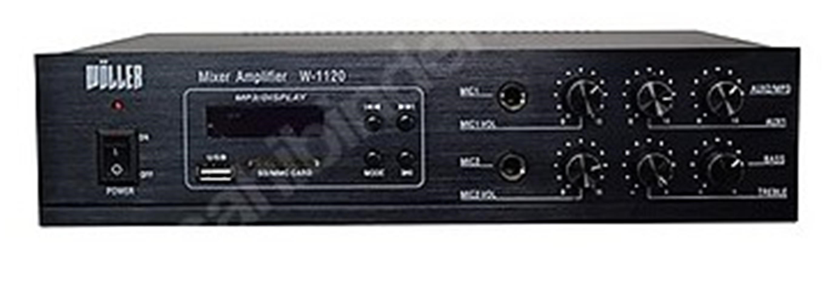 Wöller W-1120 80W 100V Mikser Amplifikatör