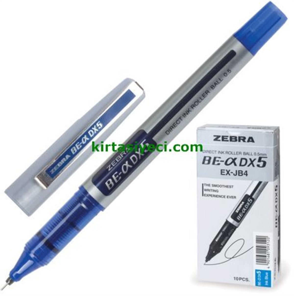 Zebra Dx5 Igne Uçlu Roller Kalem 0.5 Mm Mavi