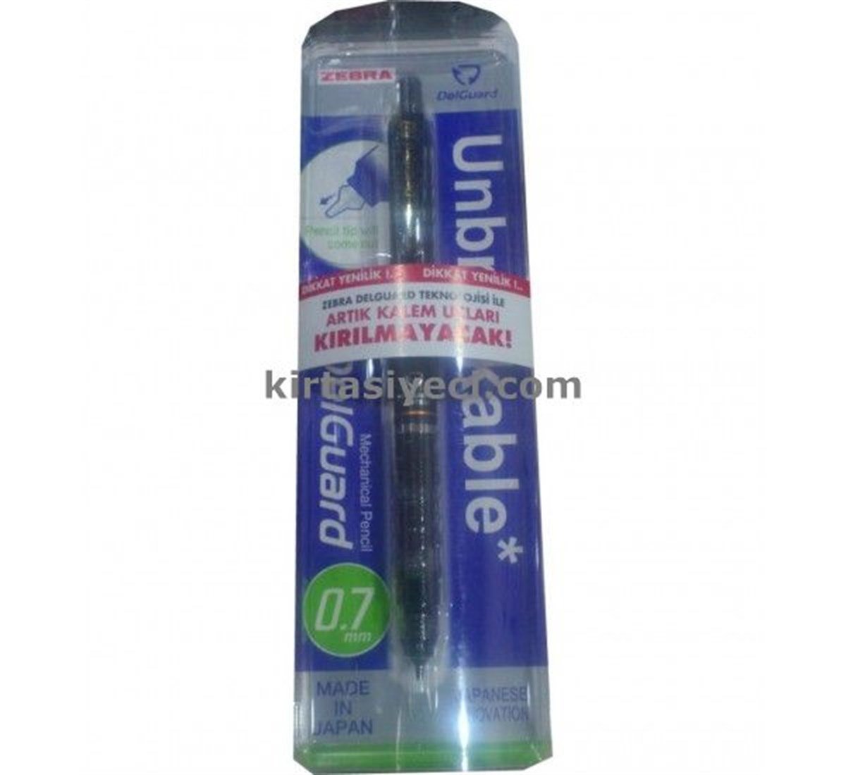 Zebra Mab85 Delguard Versatil Kalem 0.7 Siyah 