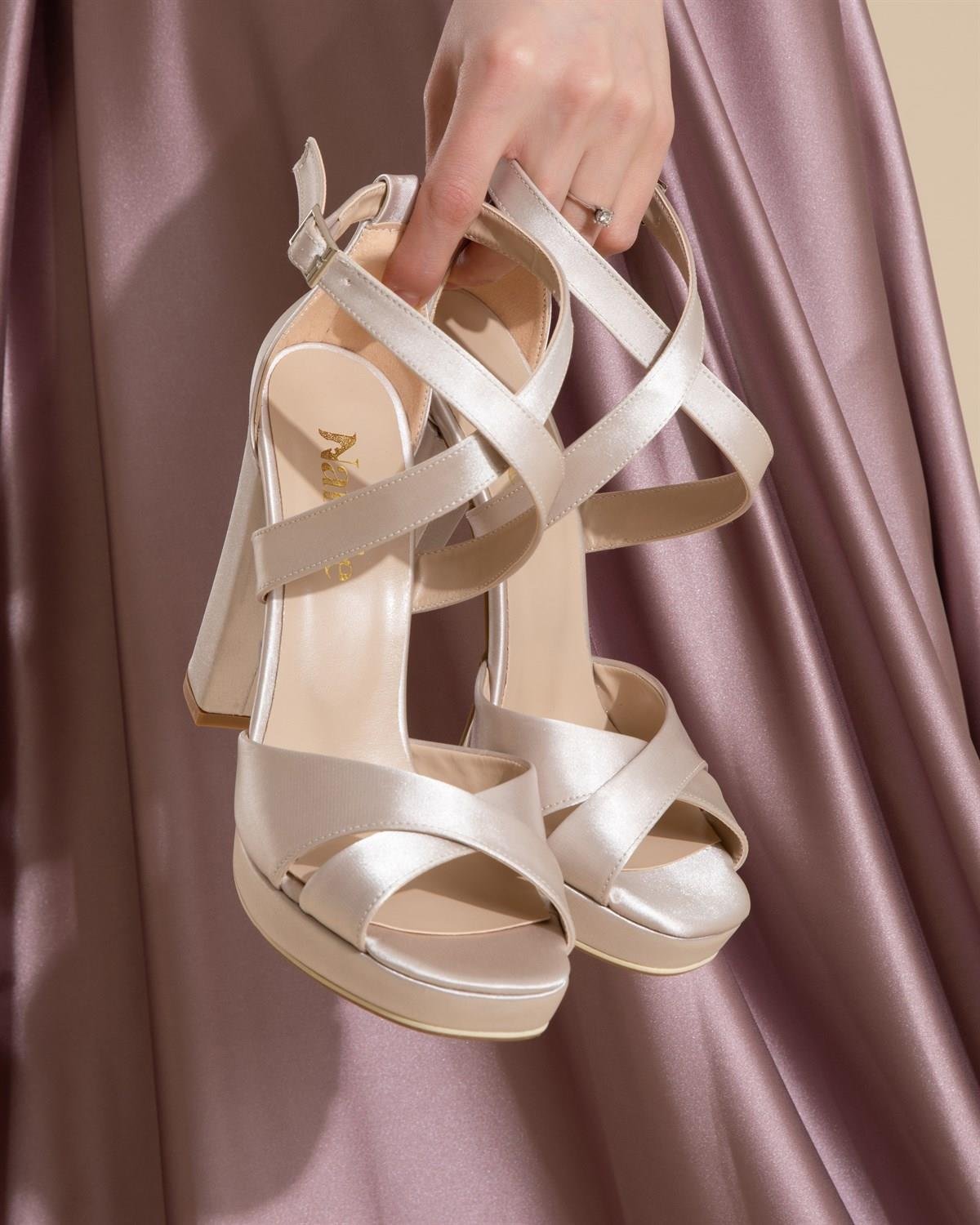 أحذية سهرة فستان 11 سم 7461