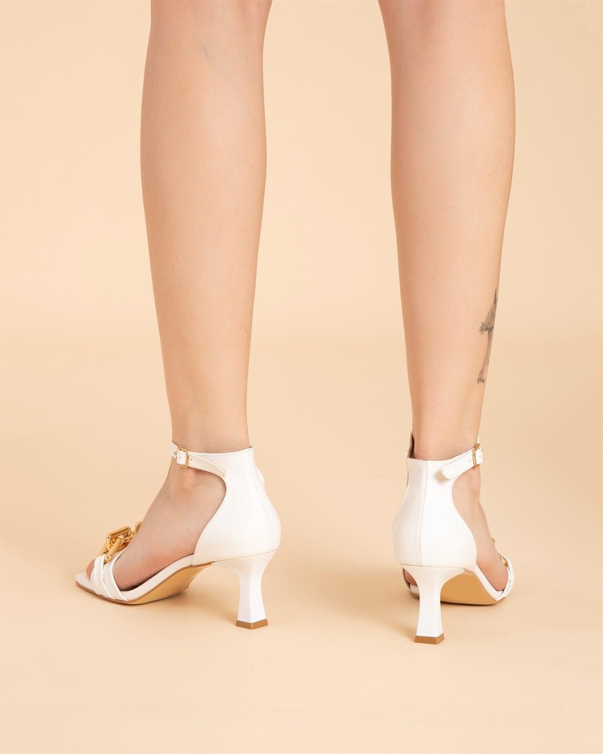 أحذية الكعب سهرة 6 سم