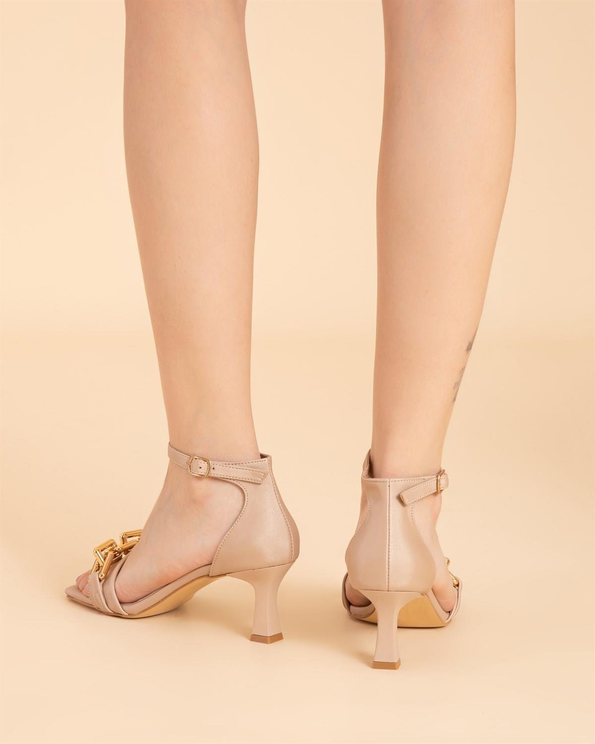 Nafide heeled evening shoes 6cm