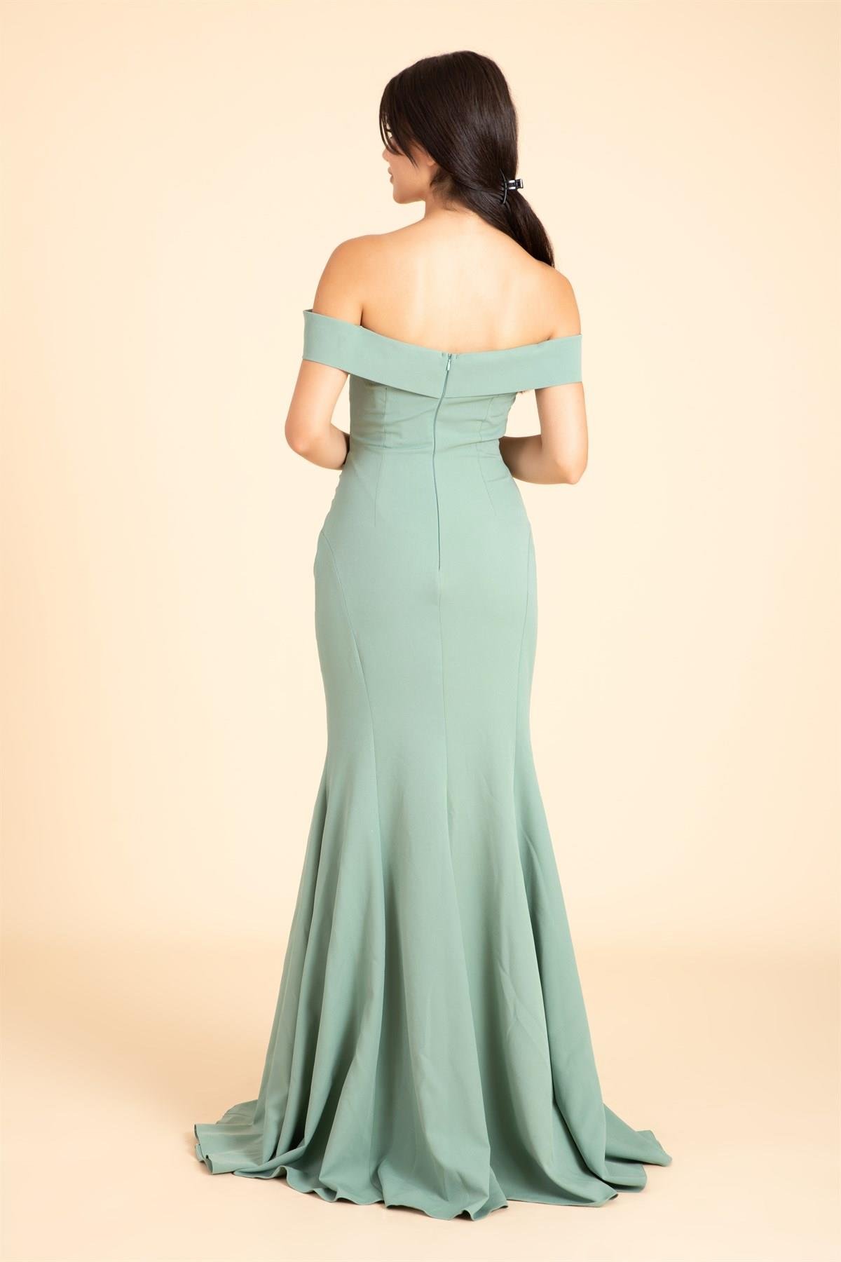 فستان سهرة فستان السمك 4902-1