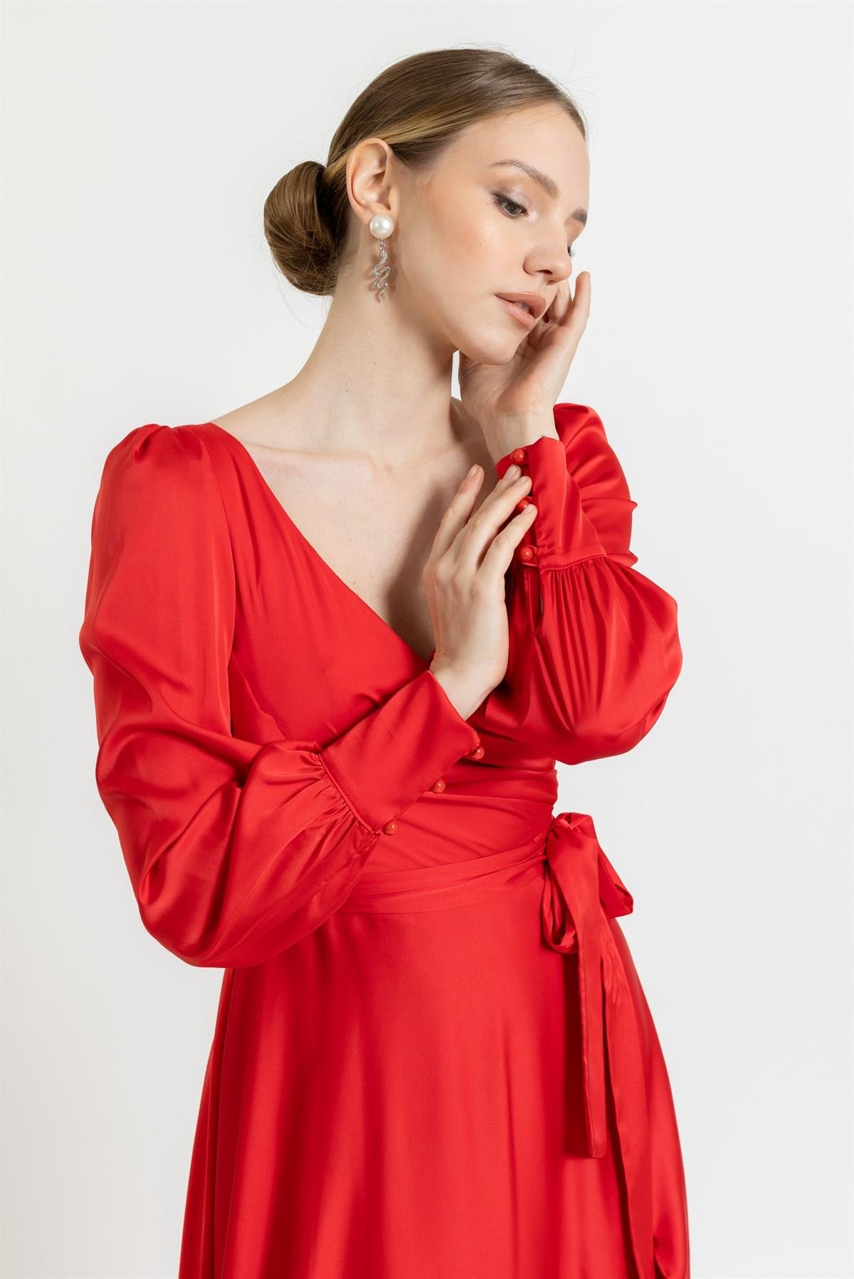 Nafide ABİYE ELBİSE -4053-