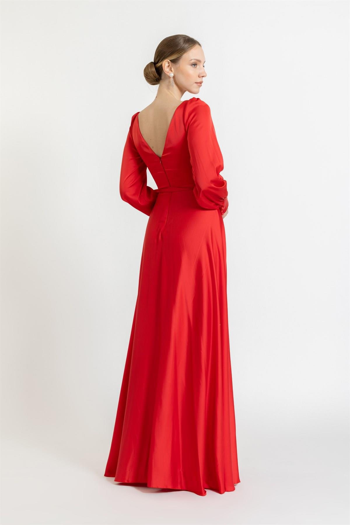 Nafide ABİYE ELBİSE -4053-