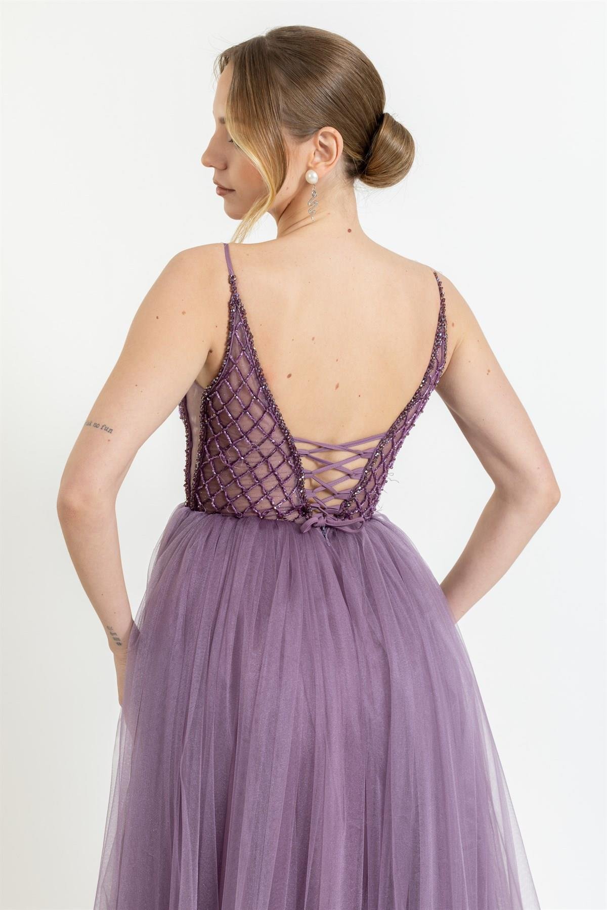 Nafide ABİYE ELBİSE 46-2349