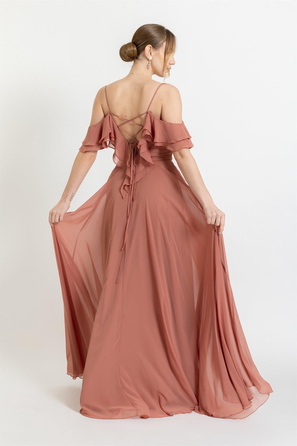 Nafide ABİYE ELBİSE -5025-