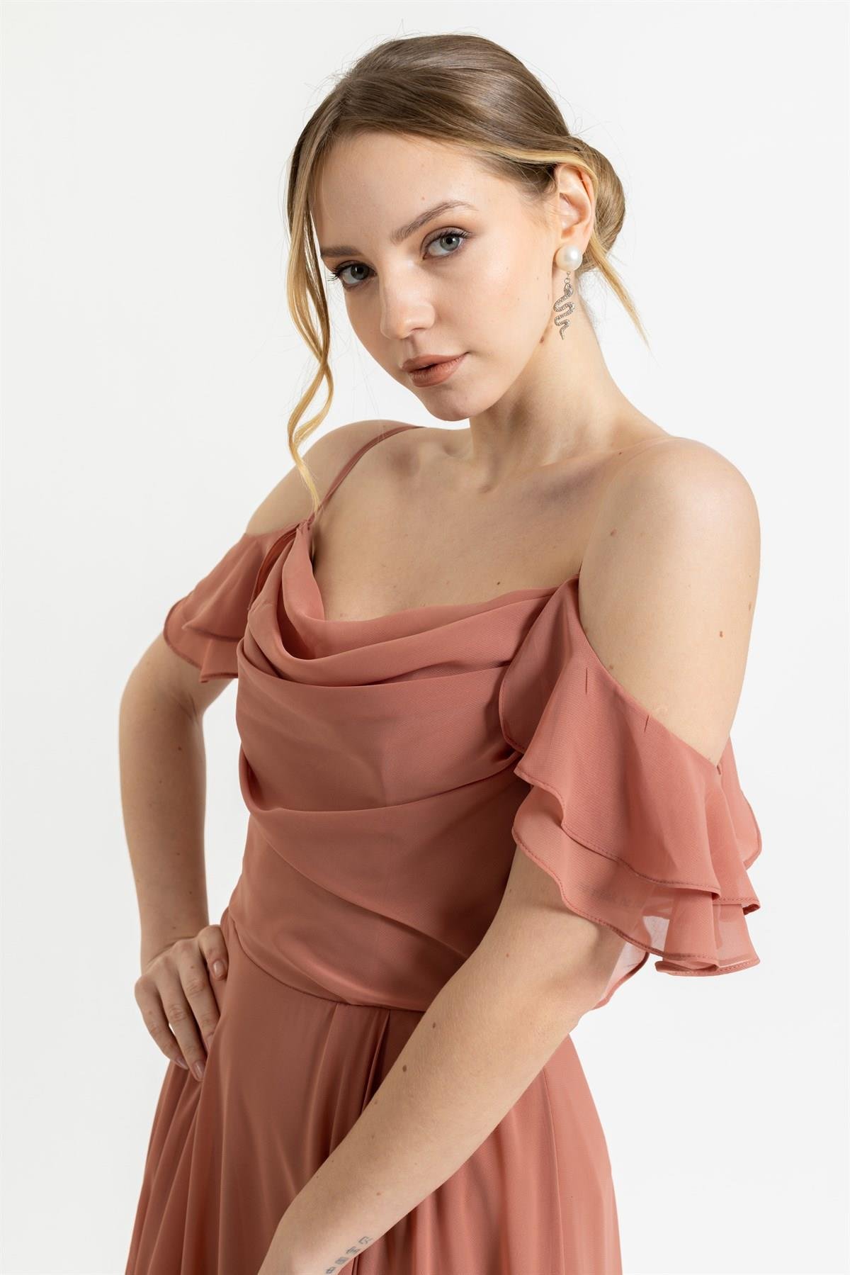 Nafide ABİYE ELBİSE -5025-