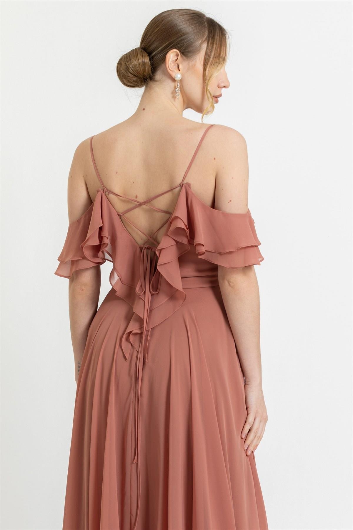 Nafide ABİYE ELBİSE -5025-