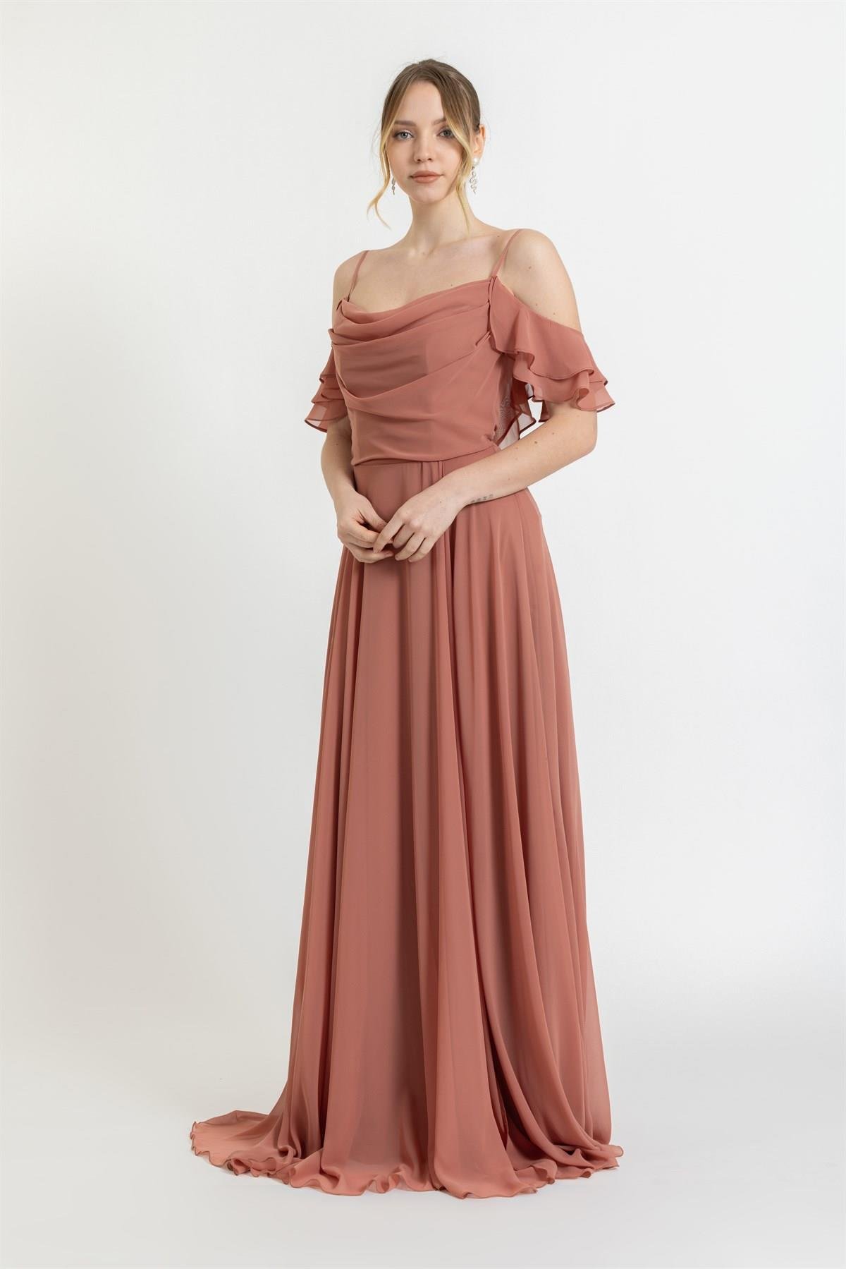 Nafide ABİYE ELBİSE -5025-