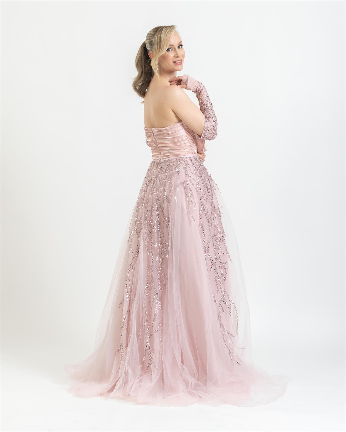 Nafide ABİYE ELBİSE -602-