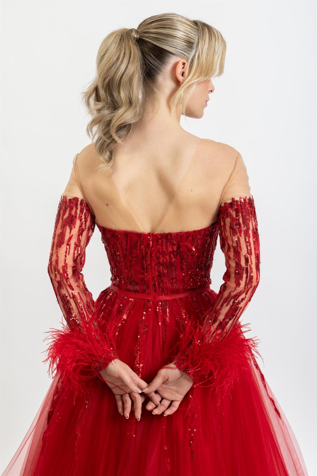 Nafide ABİYE ELBİSE -618-