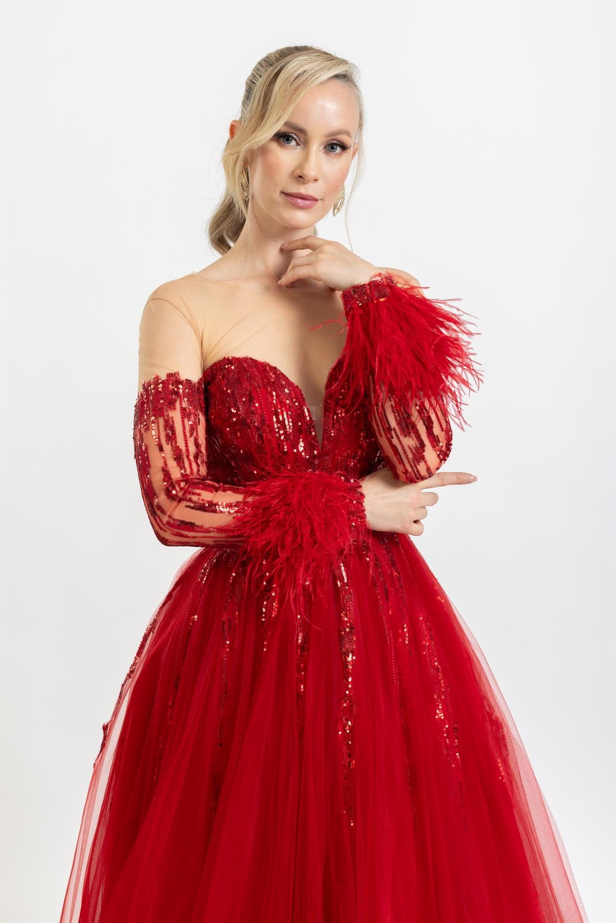 Nafide ABİYE ELBİSE -618-