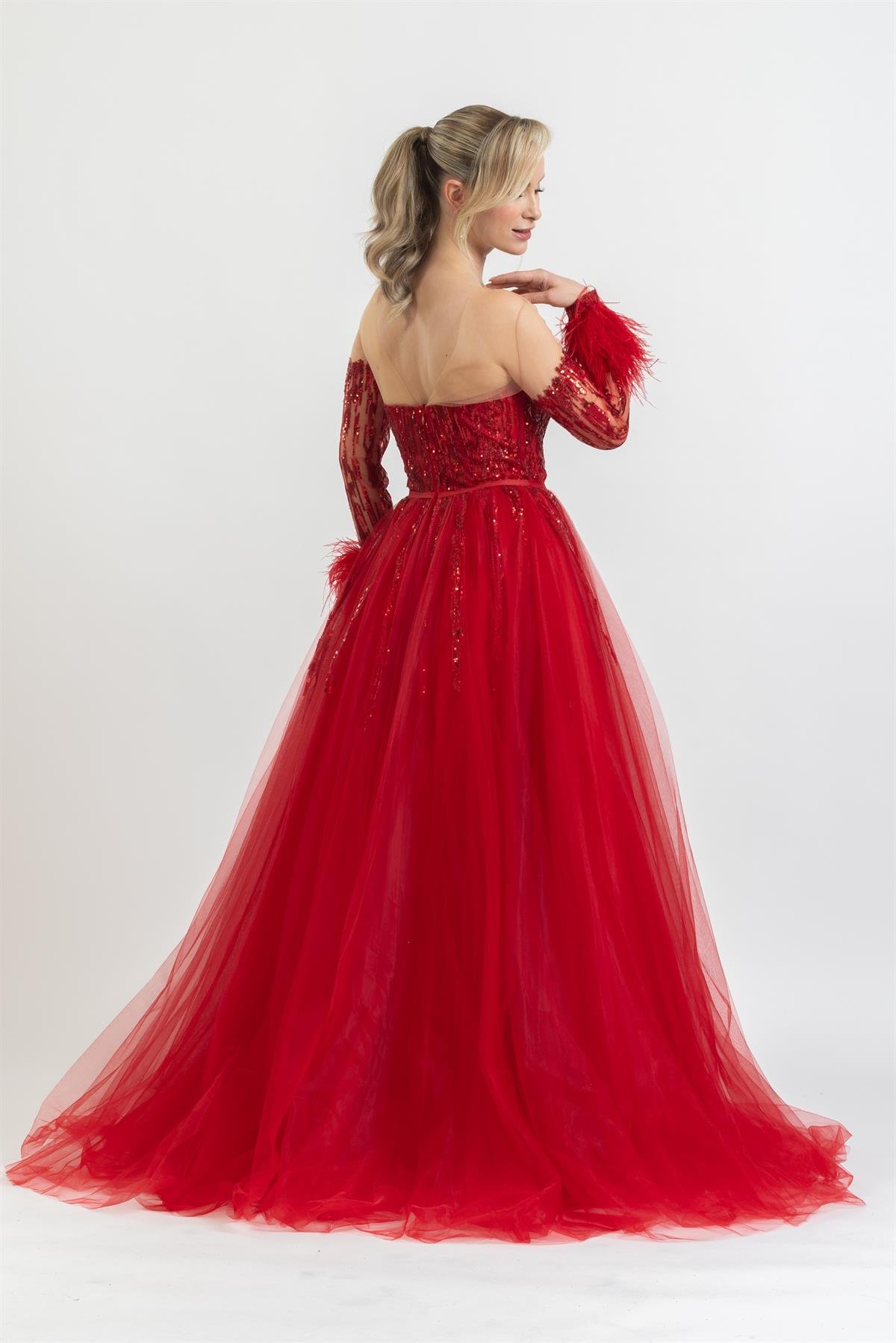 Nafide ABİYE ELBİSE -618-