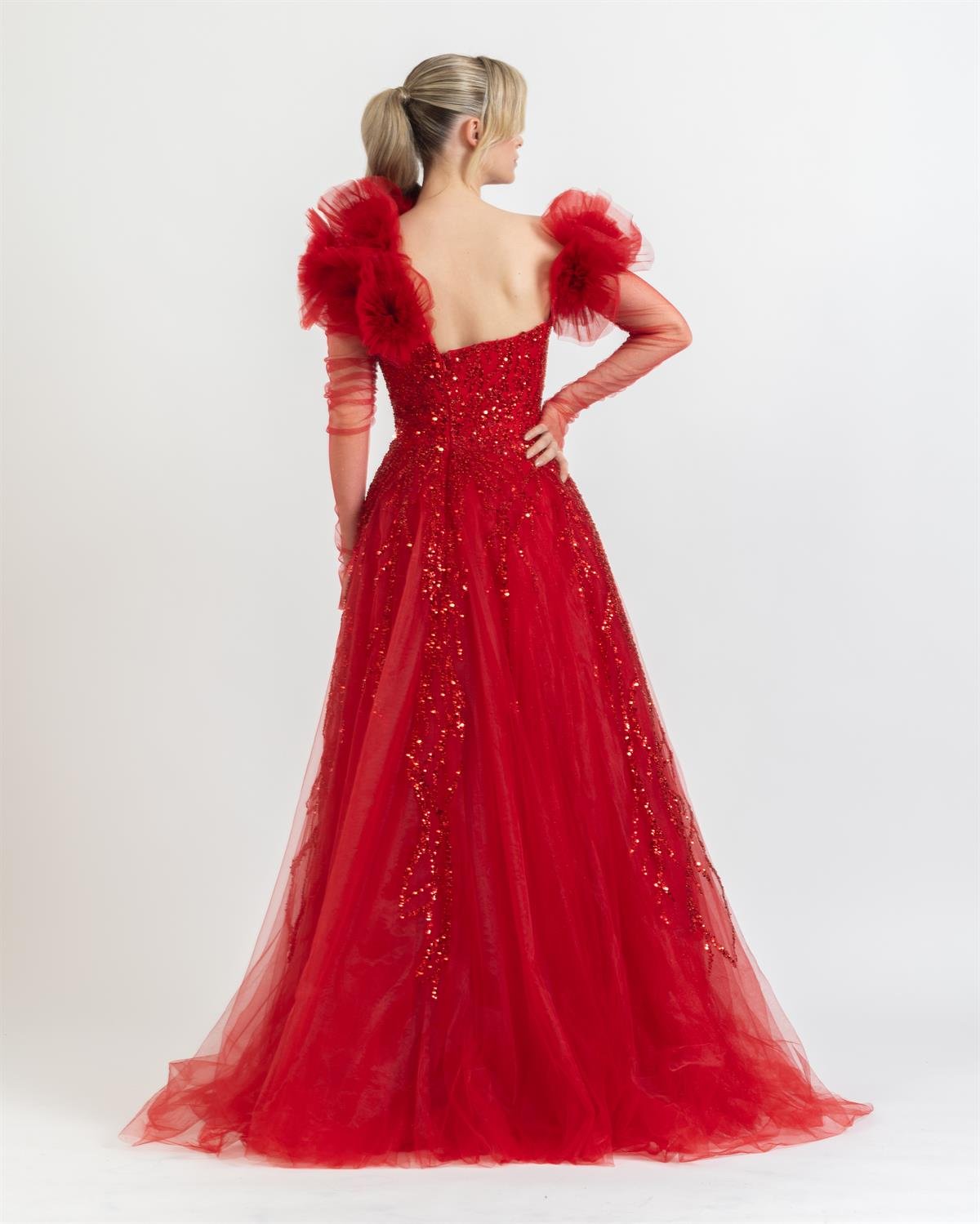 Nafide ABİYE ELBİSE -656-