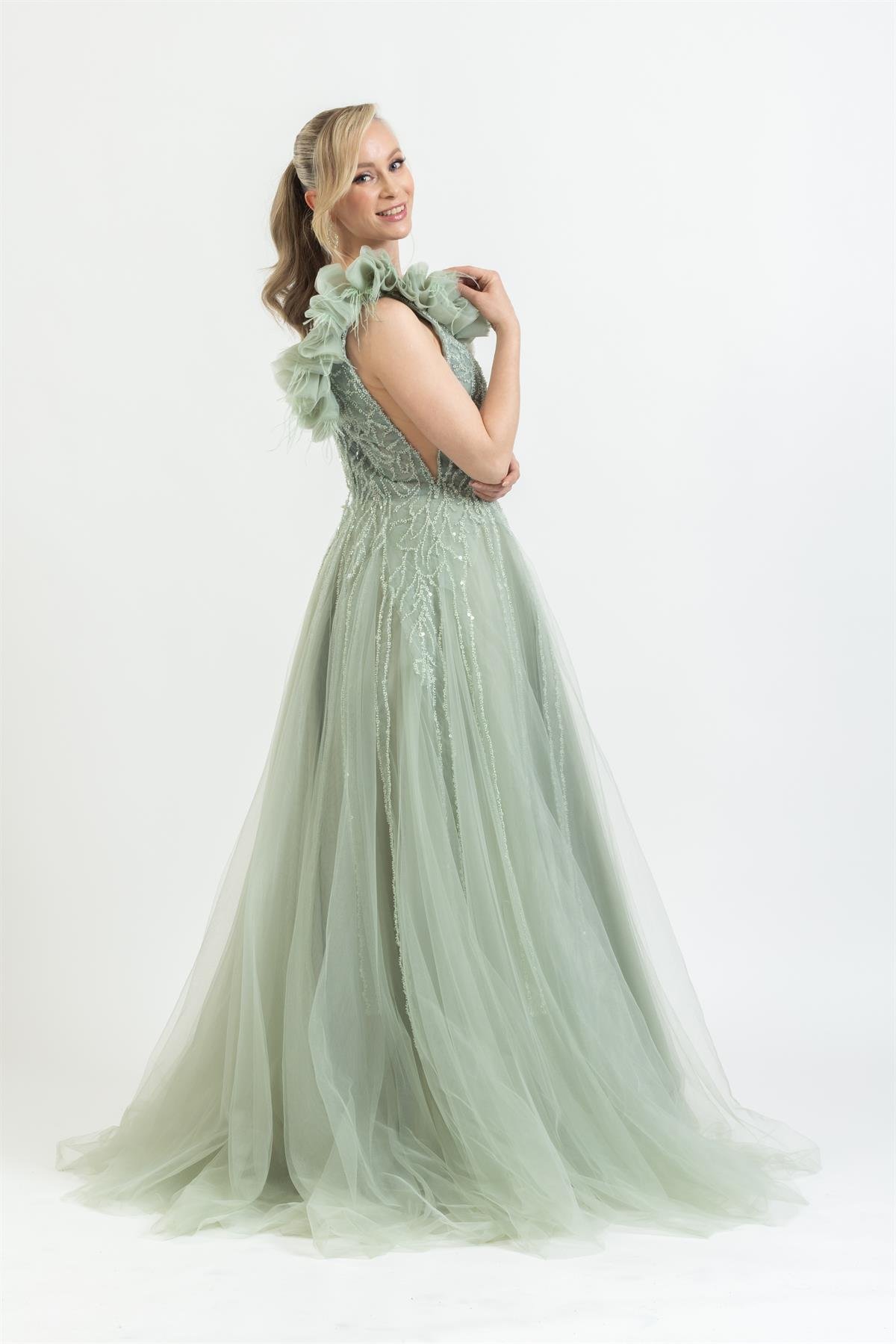 Nafide ABİYE ELBİSE -690-