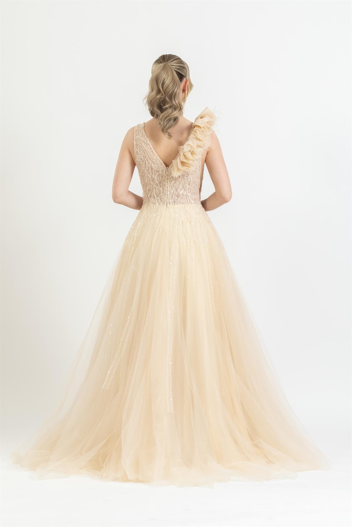 Nafide ABİYE ELBİSE -690-