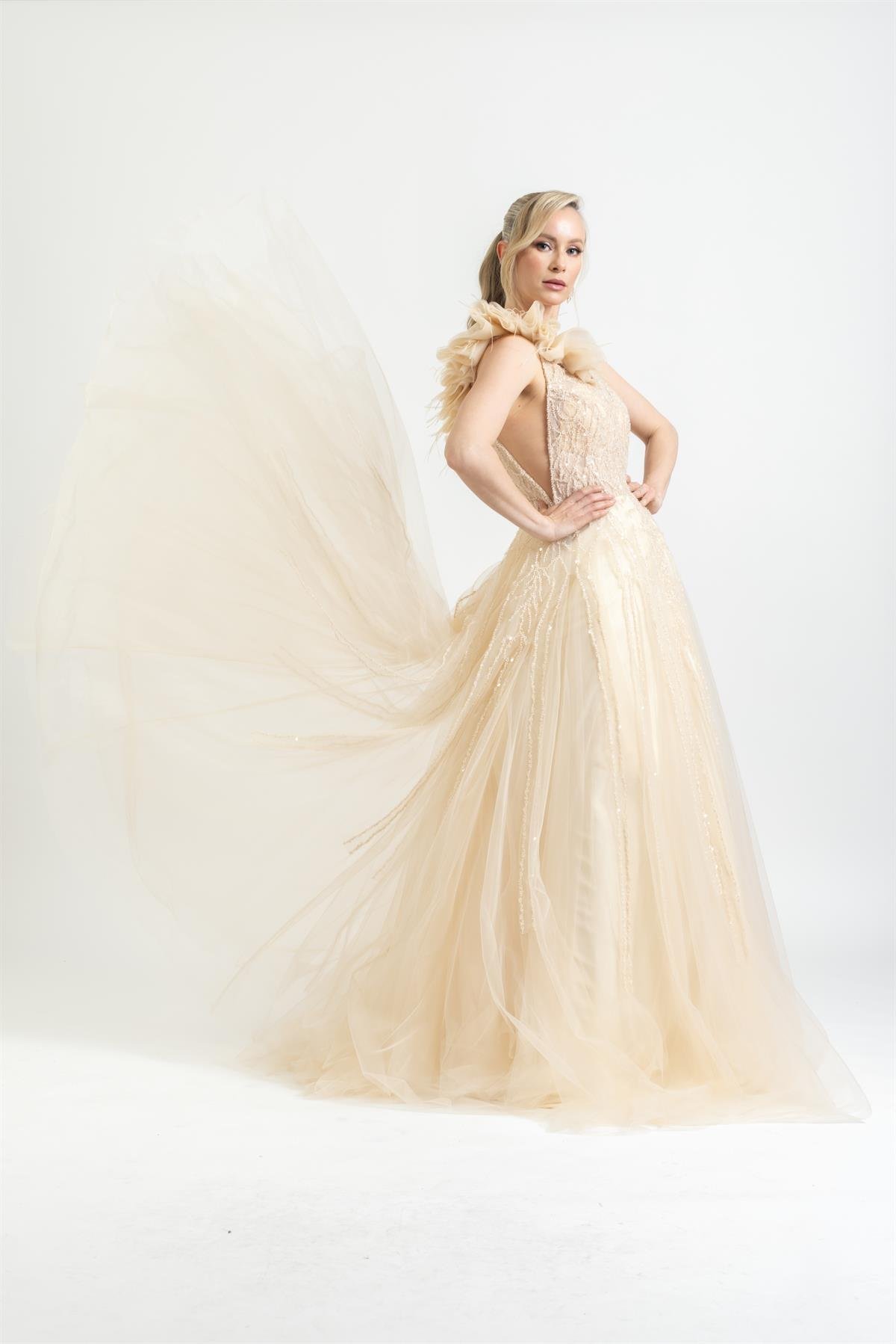 Nafide ABİYE ELBİSE -690-