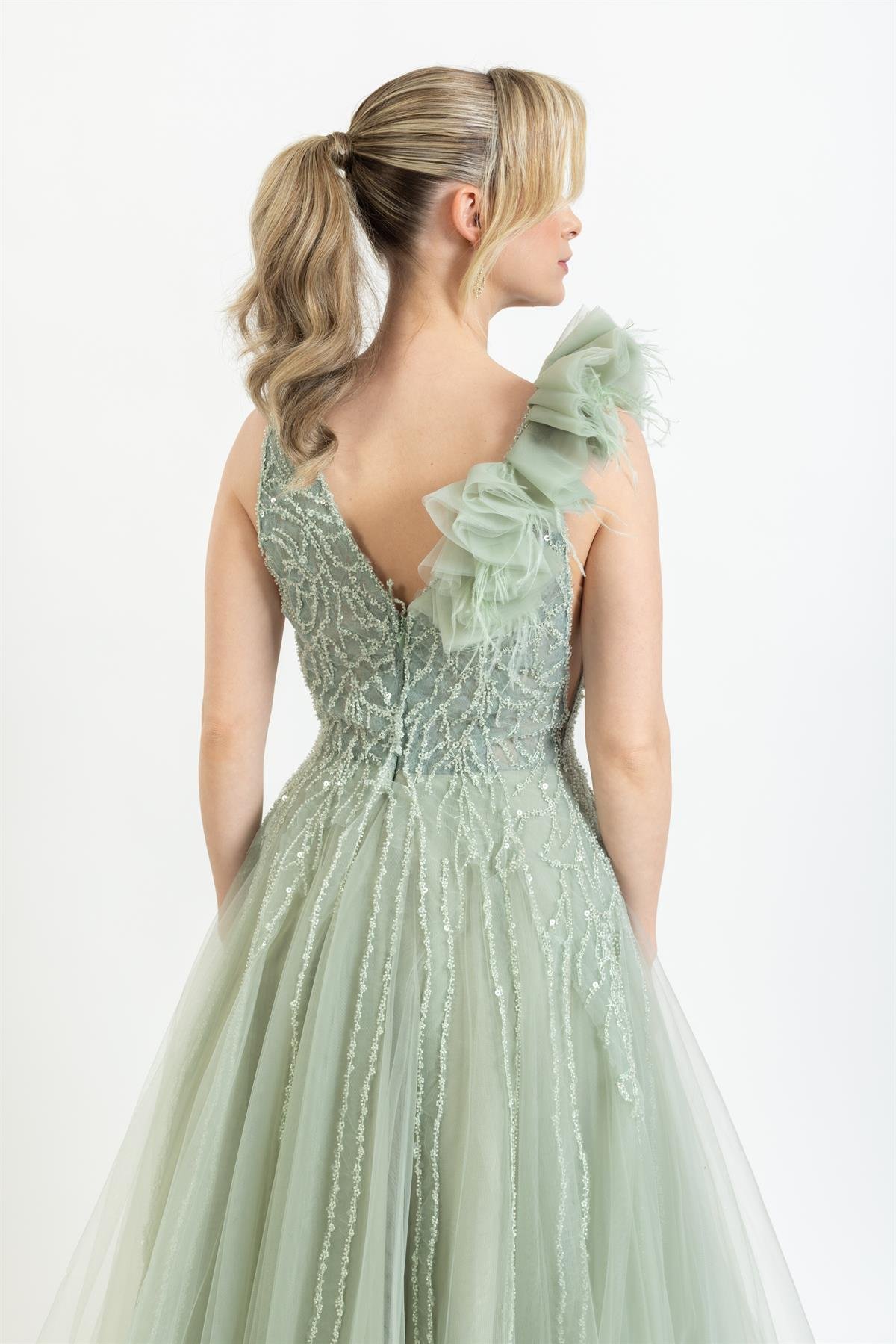 Nafide ABİYE ELBİSE -690-