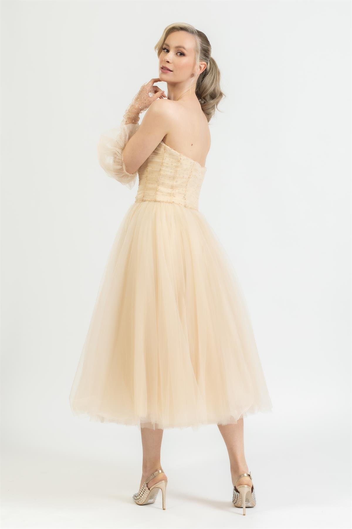 Nafide ABİYE ELBİSE -733-