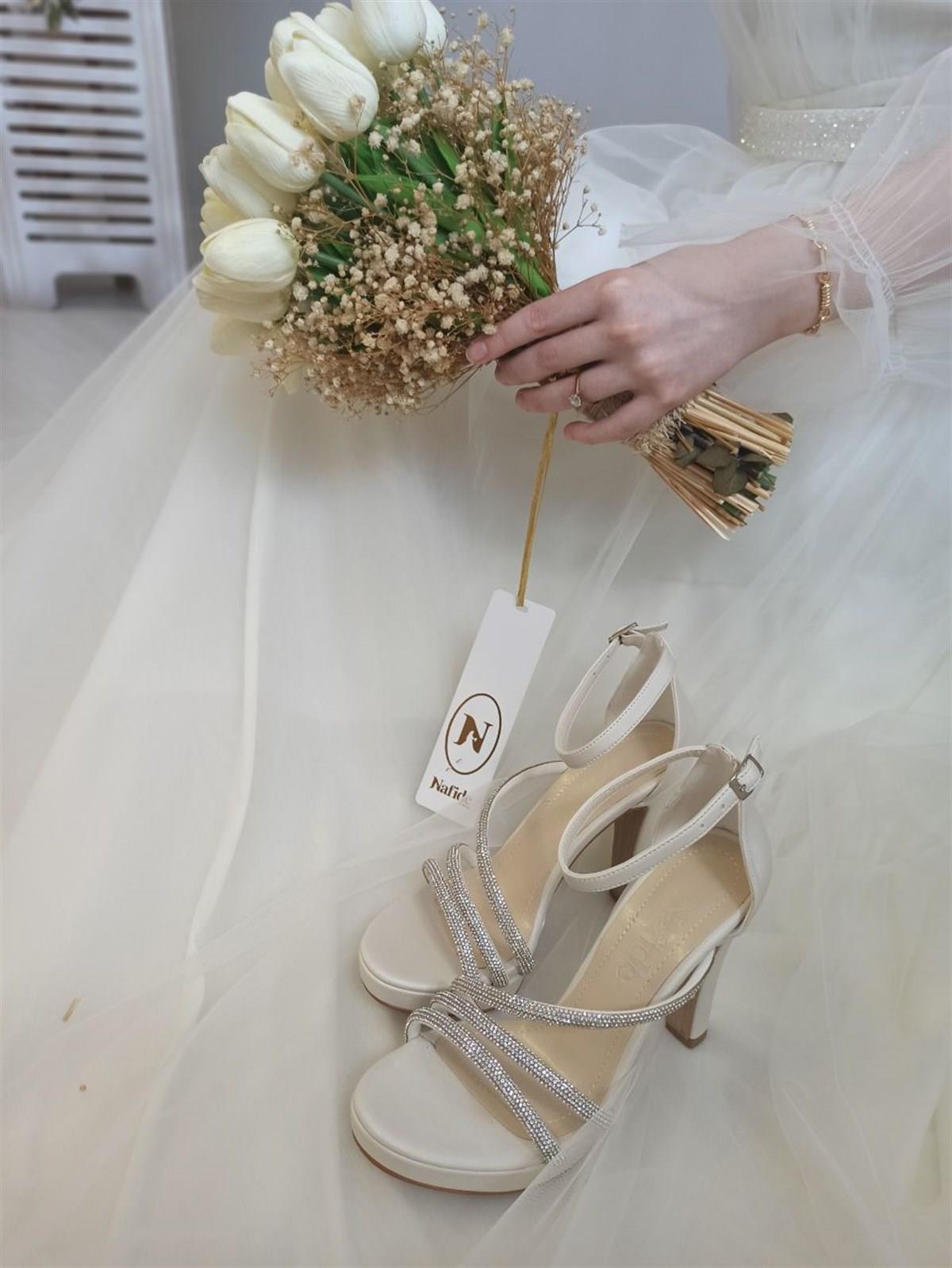 Nafide GELİN AYAKKABISI 11cm