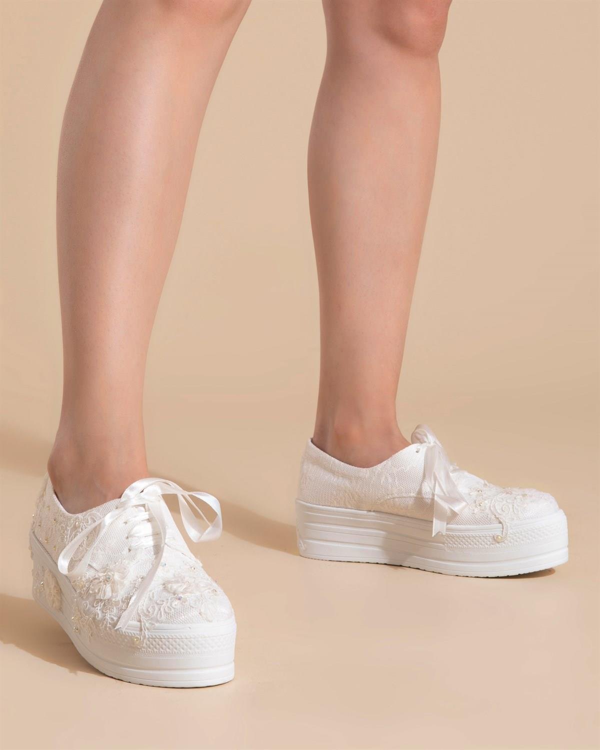 أحذية الزفاف 5 سم