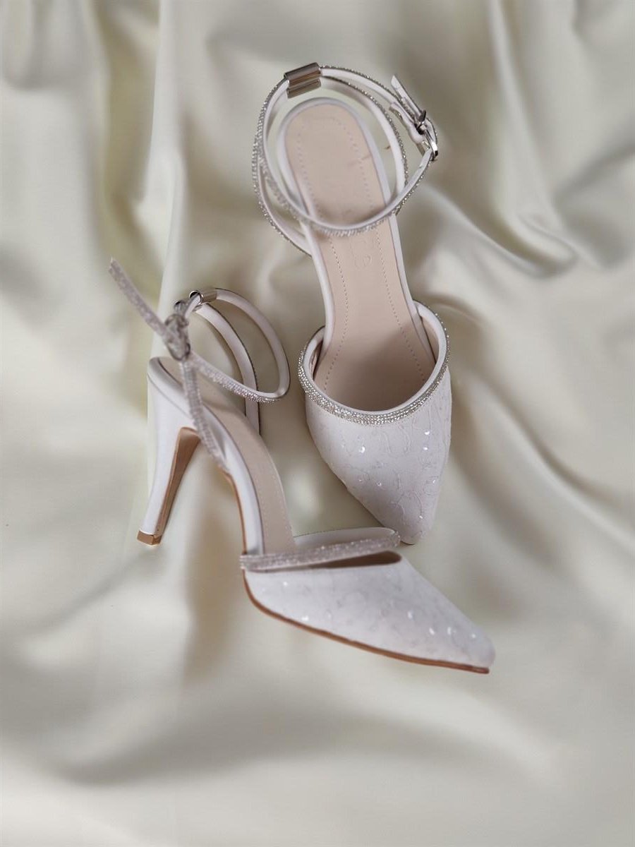 Nafide GELİN AYAKKABISI 9CM - P