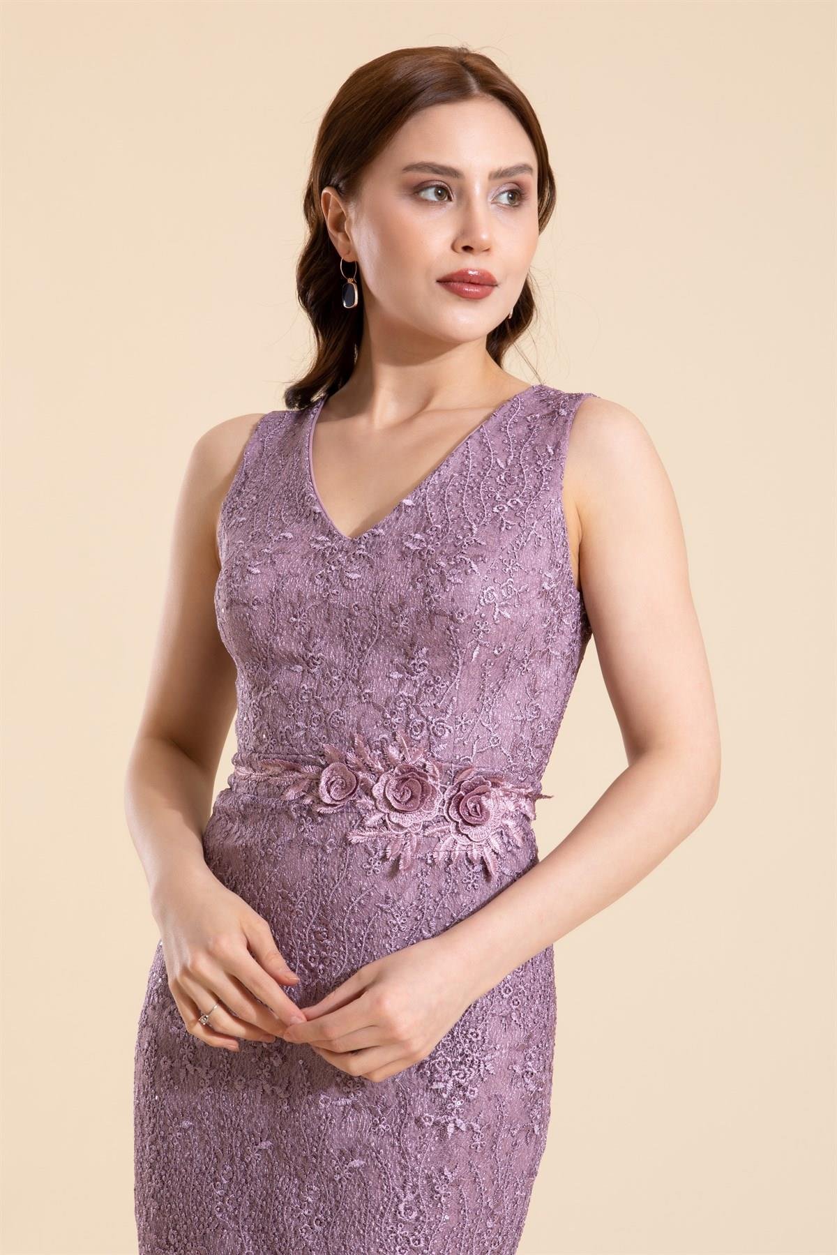 Nafide KISA ABİYE ELBİSE 988