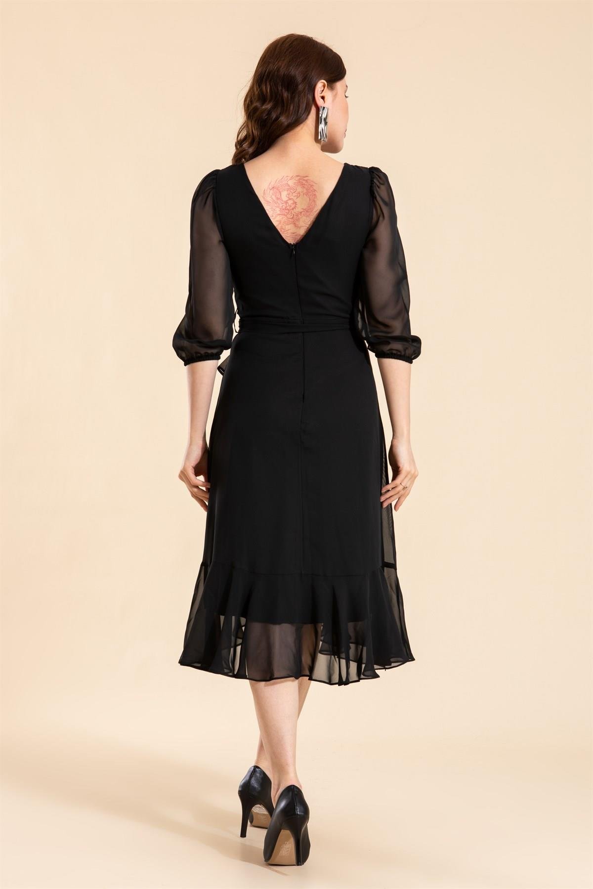 فستان الشيفون 4895