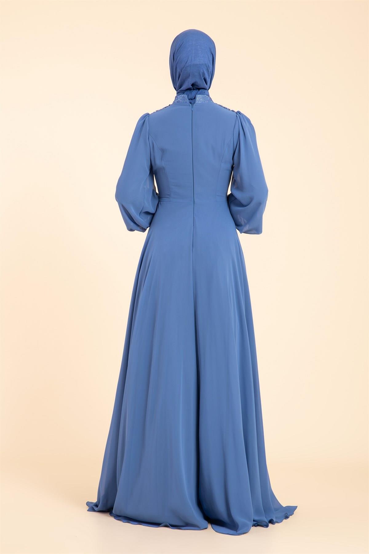 فستان السهرة الحجاب 1235