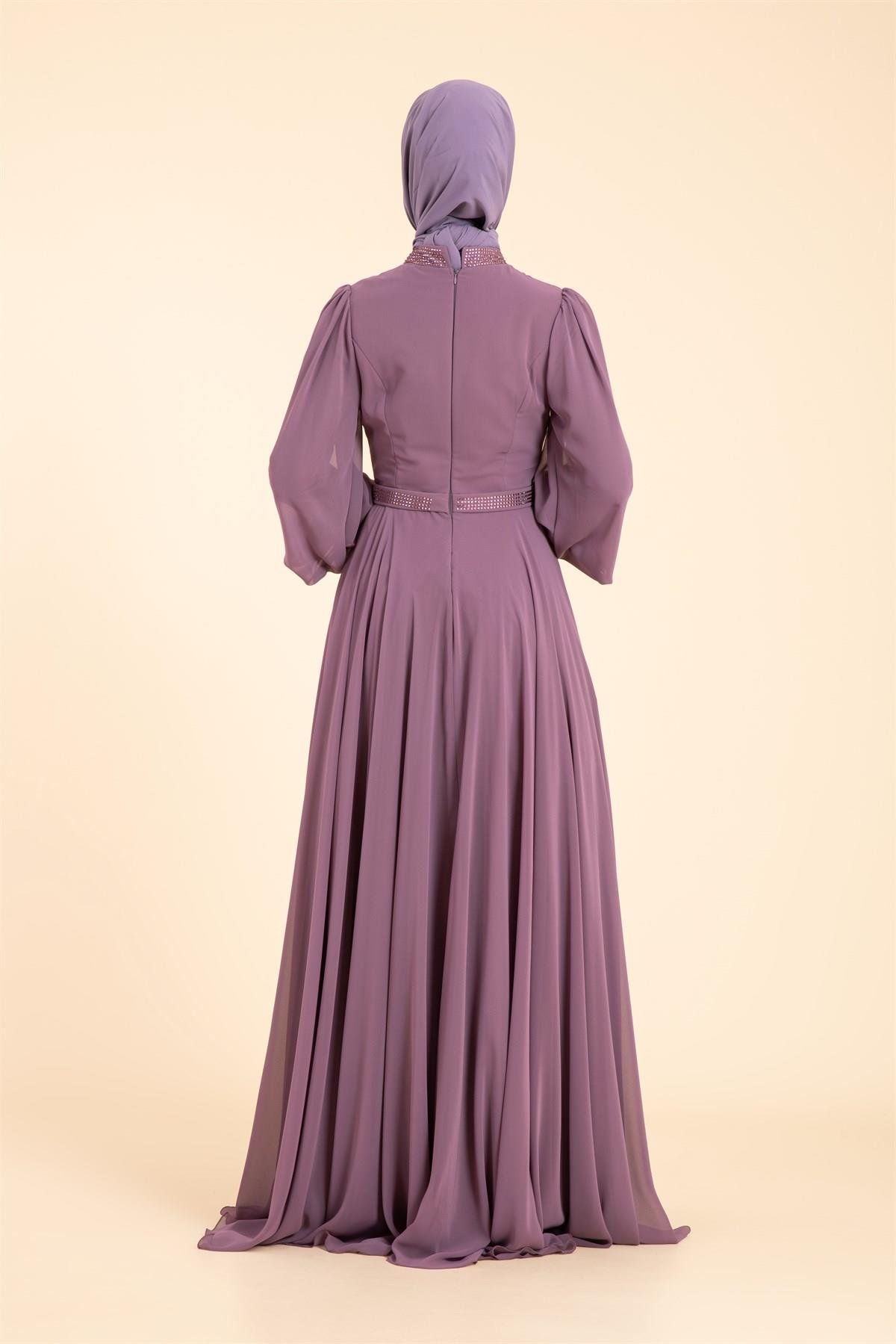 فستان السهرة الحجاب 1245