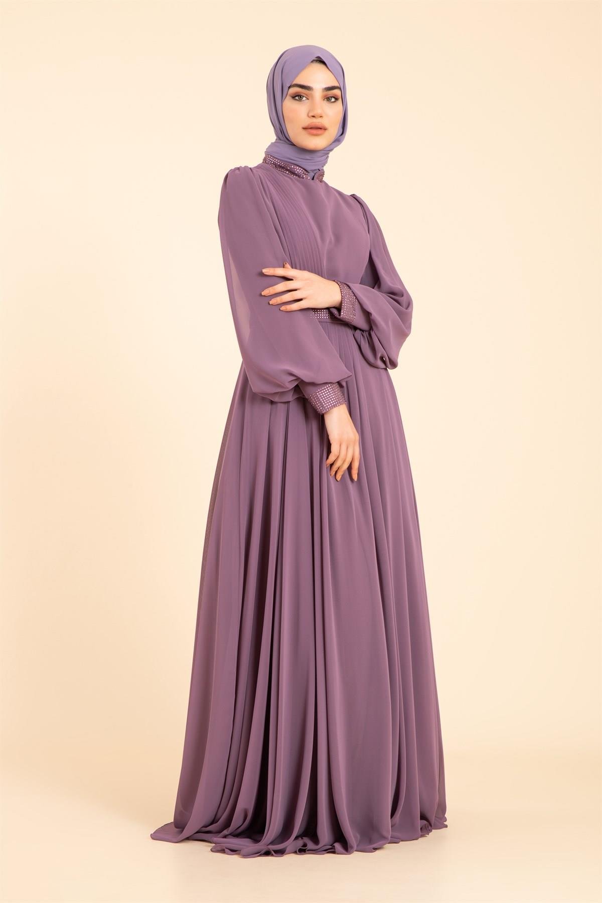 فستان السهرة الحجاب 1245