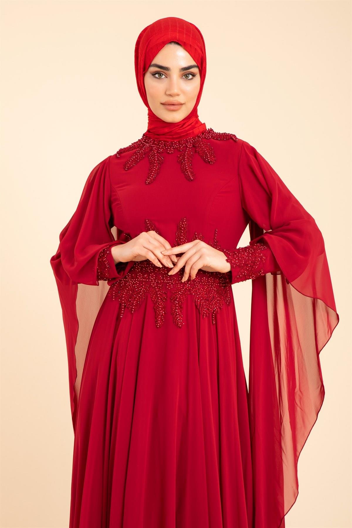 فستان السهرة الحجاب 1250